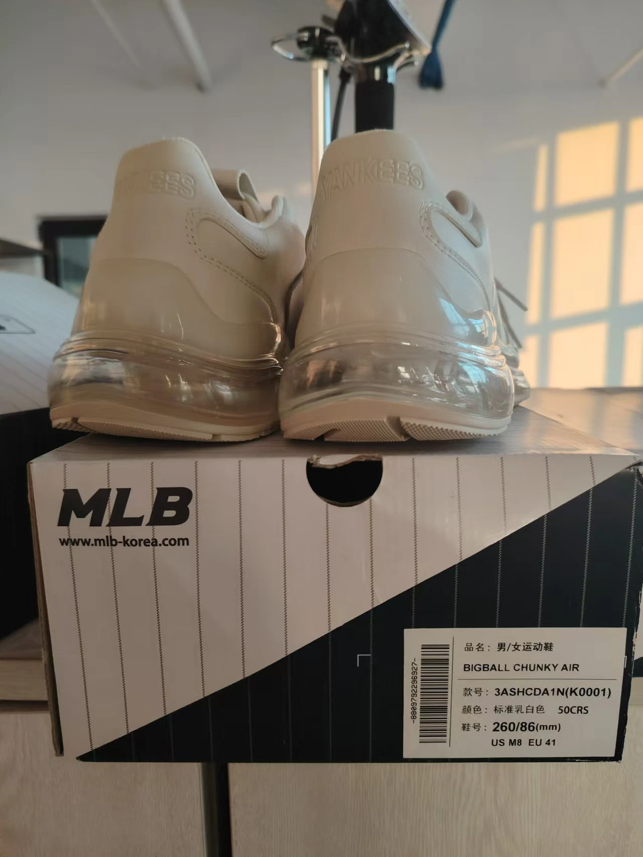 MLB Big Ball Chunky 合成革防滑耐磨老爹�鞋 商品