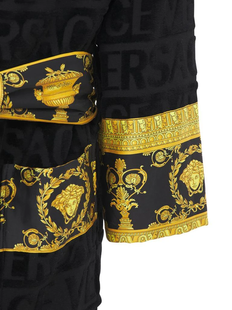 商品Versace|Barocco & Robe Cotton Bathrobe,价格¥4234,第4张图片详细描述