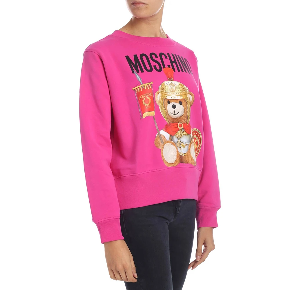 MOSCHINO 女粉色女士卫衣/帽衫 EV1702-5527-2219 商品