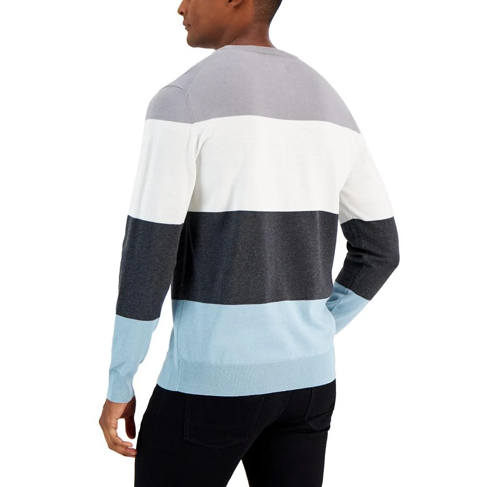 商品Club Room|Men's Stripe Sweater, Created for Macy's,价格¥170,第2张图片详细描述