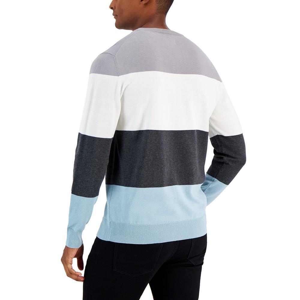 商品Club Room|Men's Stripe Sweater, Created for Macy's,价格¥227,第4张图片详细描述