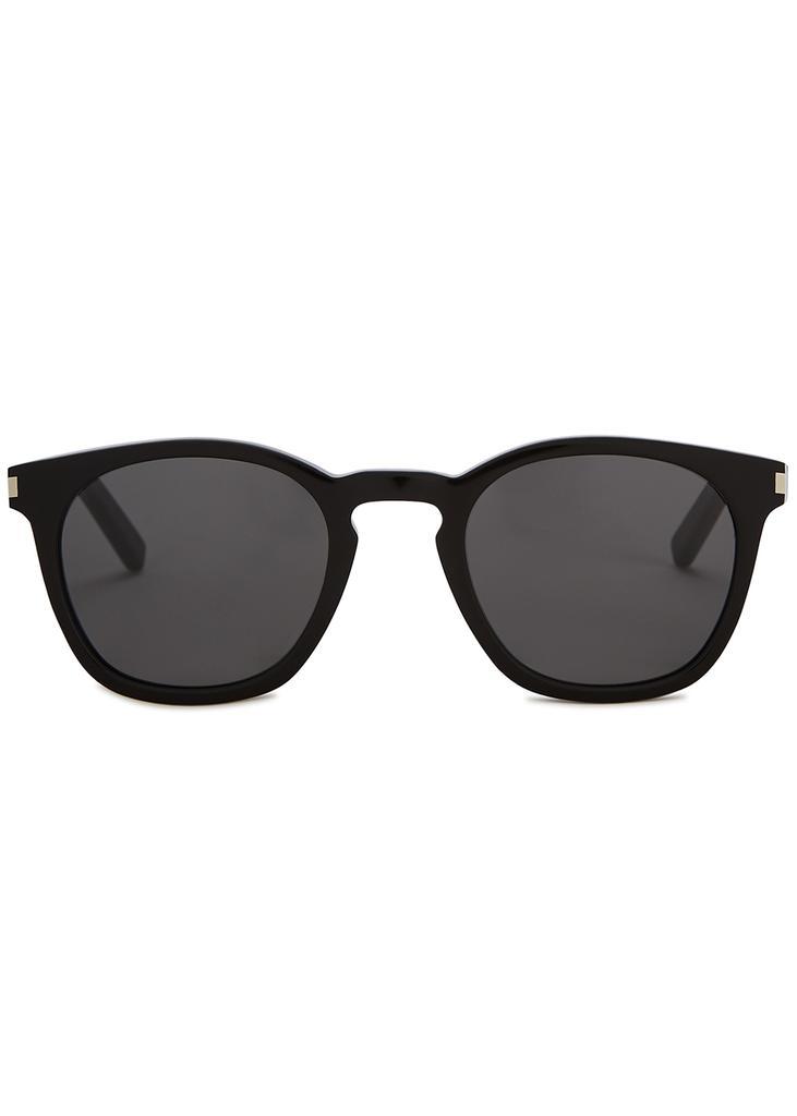 商品Yves Saint Laurent|SL28 black wayfarer-style sunglasses,价格¥2153,第4张图片详细描述