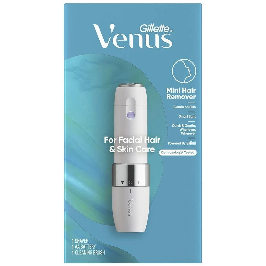 商品Gillette Venus|Mini Facial Hair Remover, Portable Electric Shaver,价格¥243,第3张图片详细描述