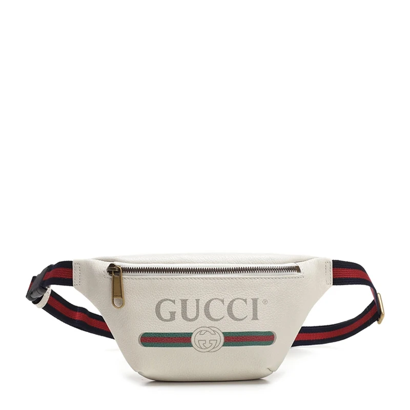 商品[国内直发] Gucci|GUCCI 白色中性腰包 527792-0GCCT-8822,价格¥7423,第1张图片