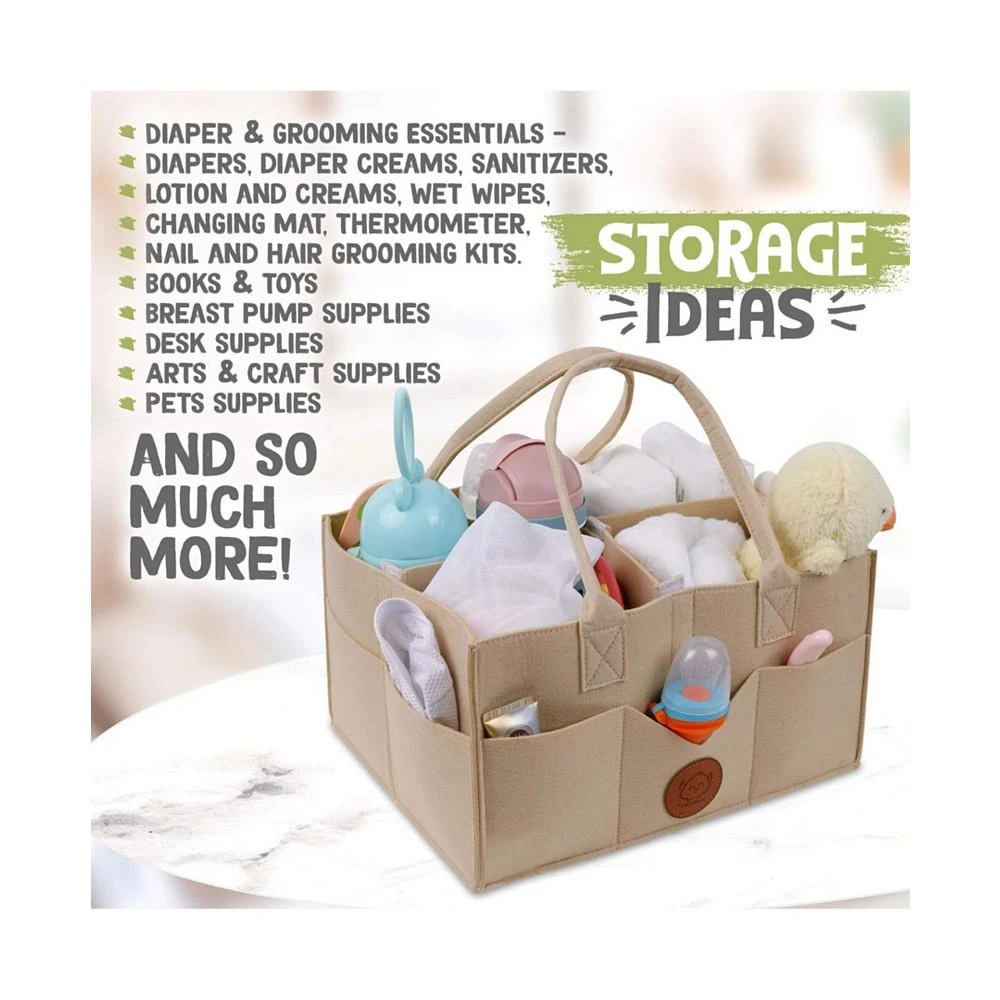 商品KeaBabies|Boys and Girls Original 2.0 Diaper Caddy,价格¥164,第5张图片详细描述