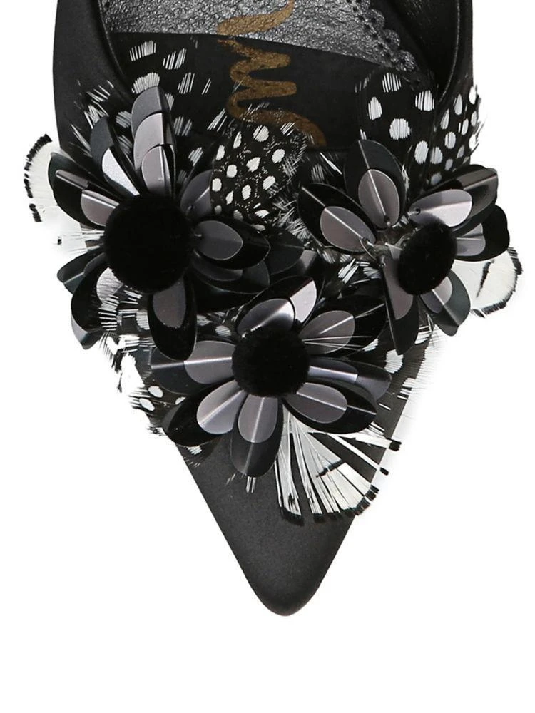 商品Sam Edelman|Dorcy Embellished Kitten Heels,价格¥265,第4张图片详细描述