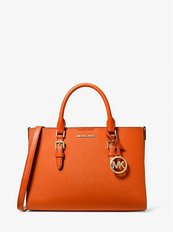 商品Michael Kors|Charlotte Medium 2-in-1 Saffiano Leather and Logo Tote Bag,价格¥1344,第1张图片