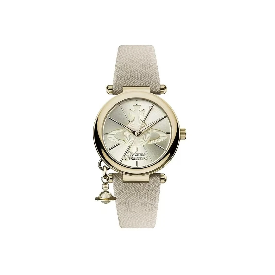 商品[国内直发] Vivienne Westwood|VIVIENNE WESTWOOD薇薇安·威斯特伍德 西太后石英女士腕表 礼盒包装,价格¥1761,第3张图片详细描述