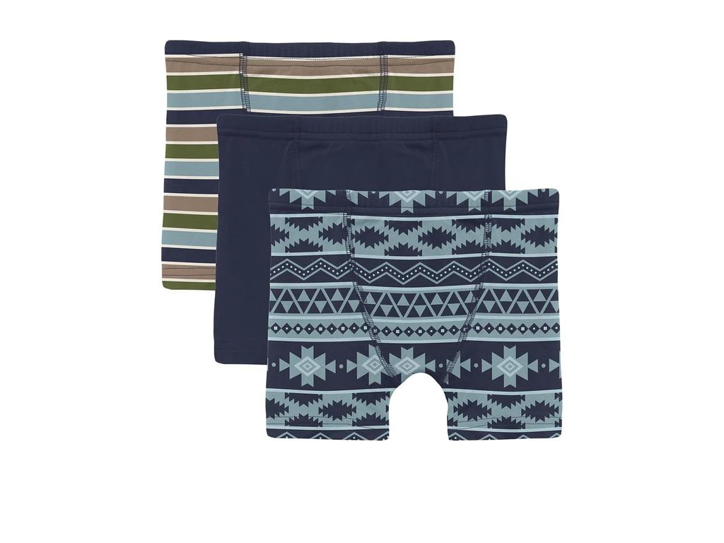 商品KicKee Pants|Print Boxer Brief Set of 3,价格¥285,第1张图片