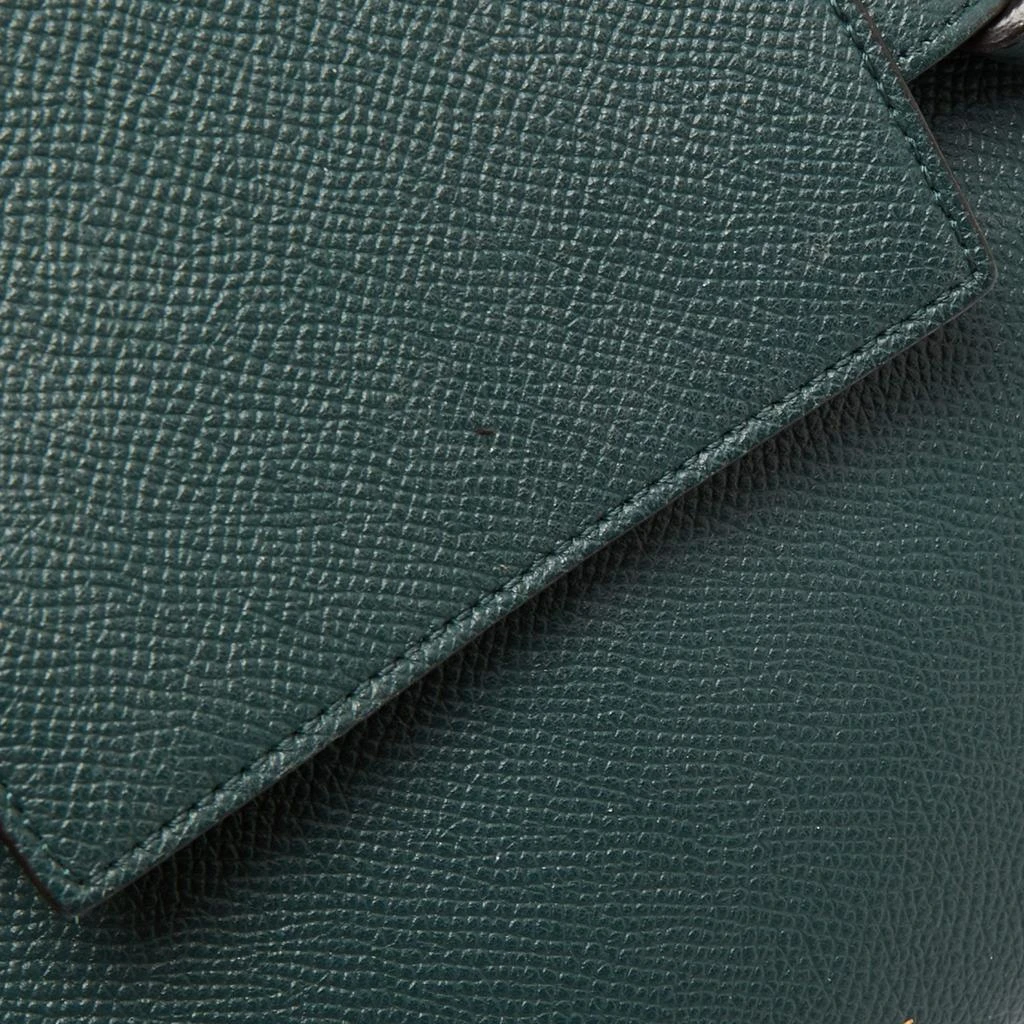 商品[二手商品] Celine|Celine Green Grained Leather Nano Belt Top Handle Bag,价格¥6598,第5张图片详细描述