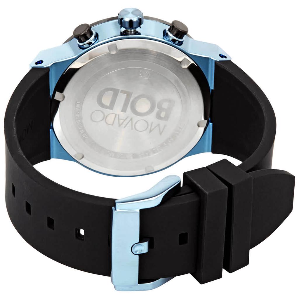 Movado Bold Fusion Chronograph Quartz Black Dial Mens Watch 3600713商品第3张图片规格展示