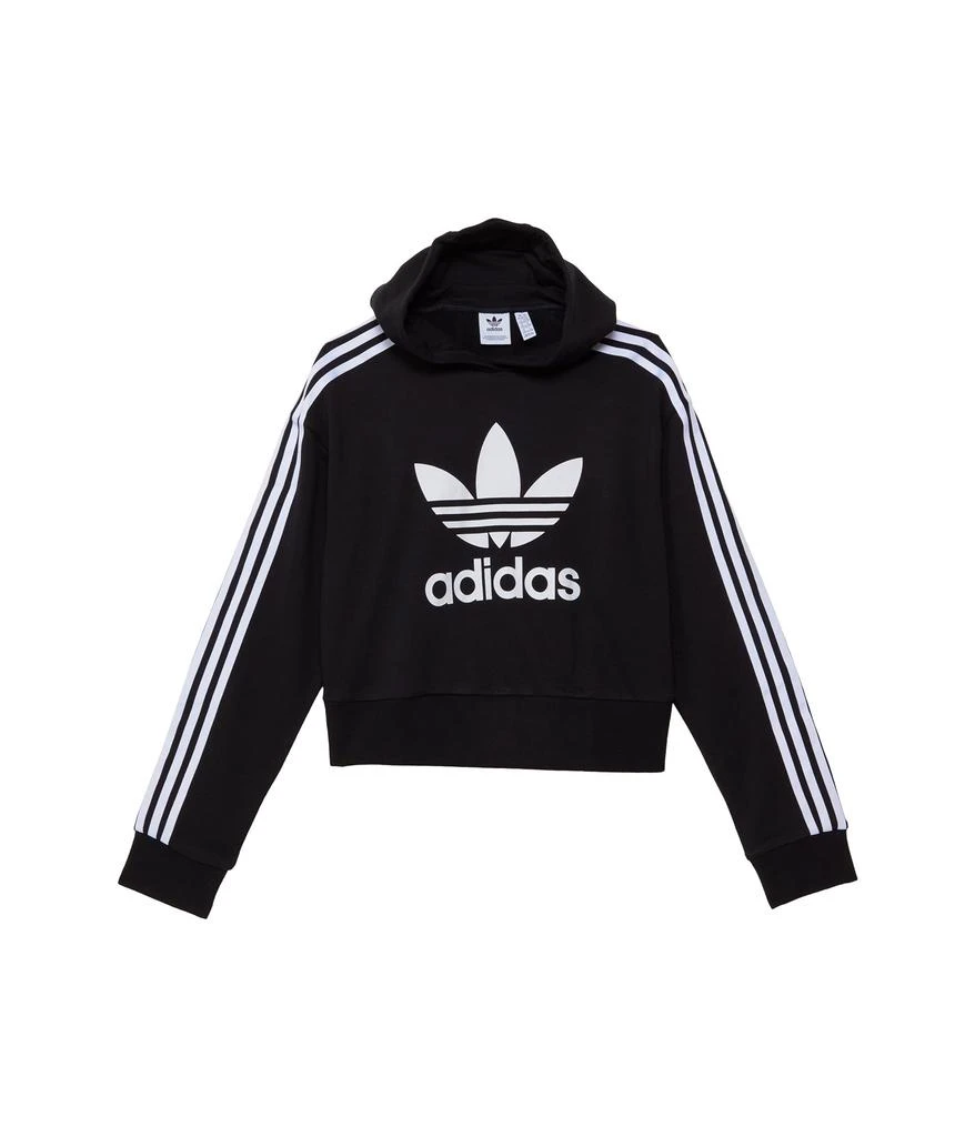 商品Adidas|Adicolor Cropped Hoodie (Little Kids/Big Kids),价格¥233-¥250,第1张图片