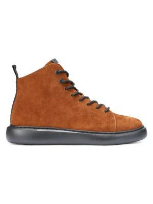 商品Karl Lagerfeld Paris|Suede Sneaker Boots,价格¥597,第1张图片