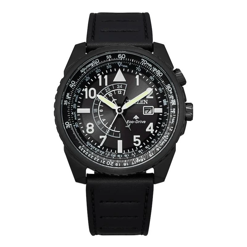 商品Citizen|Promaster Nighthawk Black Dial Men's Watch BJ7135-02E,价格¥1941,第1张图片