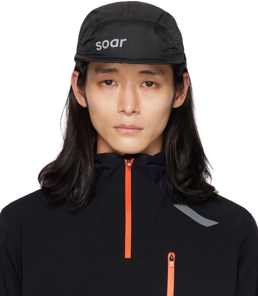 商品Soar Running|黑色 Run 棒球帽,价格¥323,第1张图片