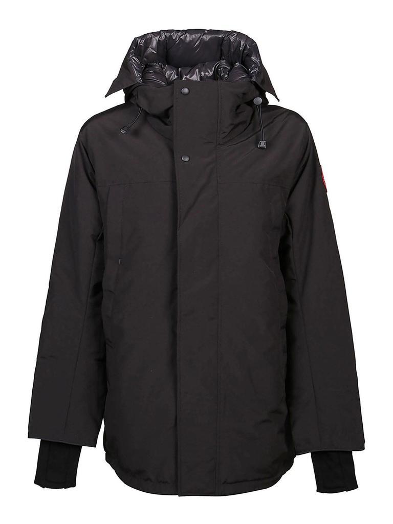 商品Canada Goose|Canada Goose Men's  Black Polyester Coat,价格¥7780,第1张图片