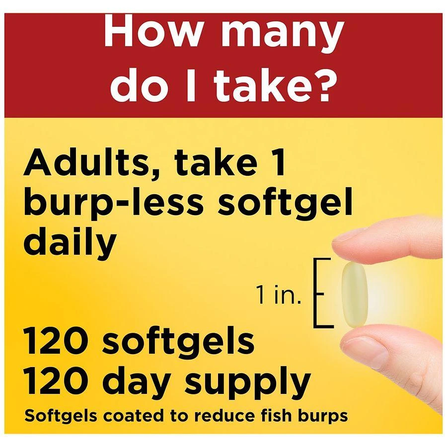 Fish Oil 1200 mg Softgels 商品