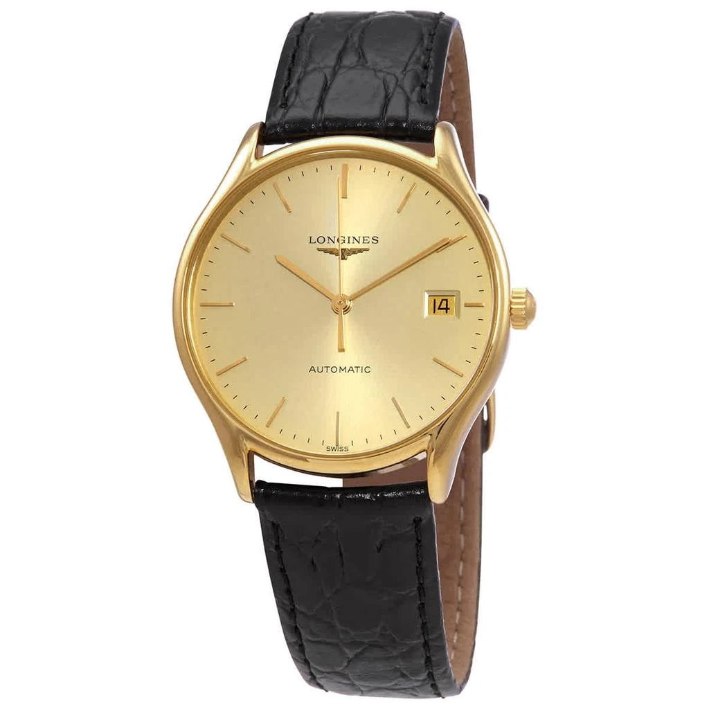 商品Longines|Longines Lyre Automatic Gold Dial Ladies Watch L4.860.2.32.2,价格¥5030,第1张图片