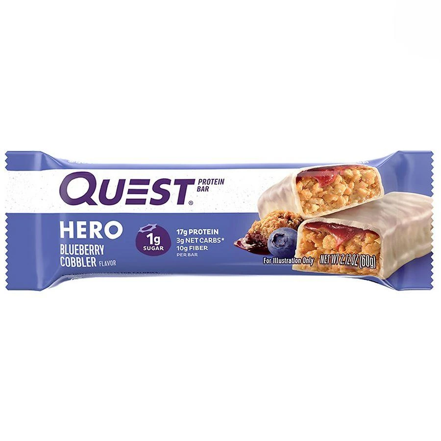 商品Quest Nutrition|Hero Protein Bar Blueberry Cobbler,价格¥23,第1张图片