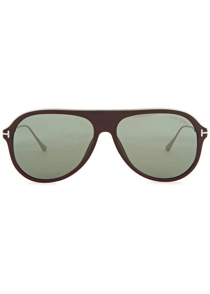 商品Tom Ford|Nicholai aviator-style sunglasses,价格¥2619,第2张图片详细描述