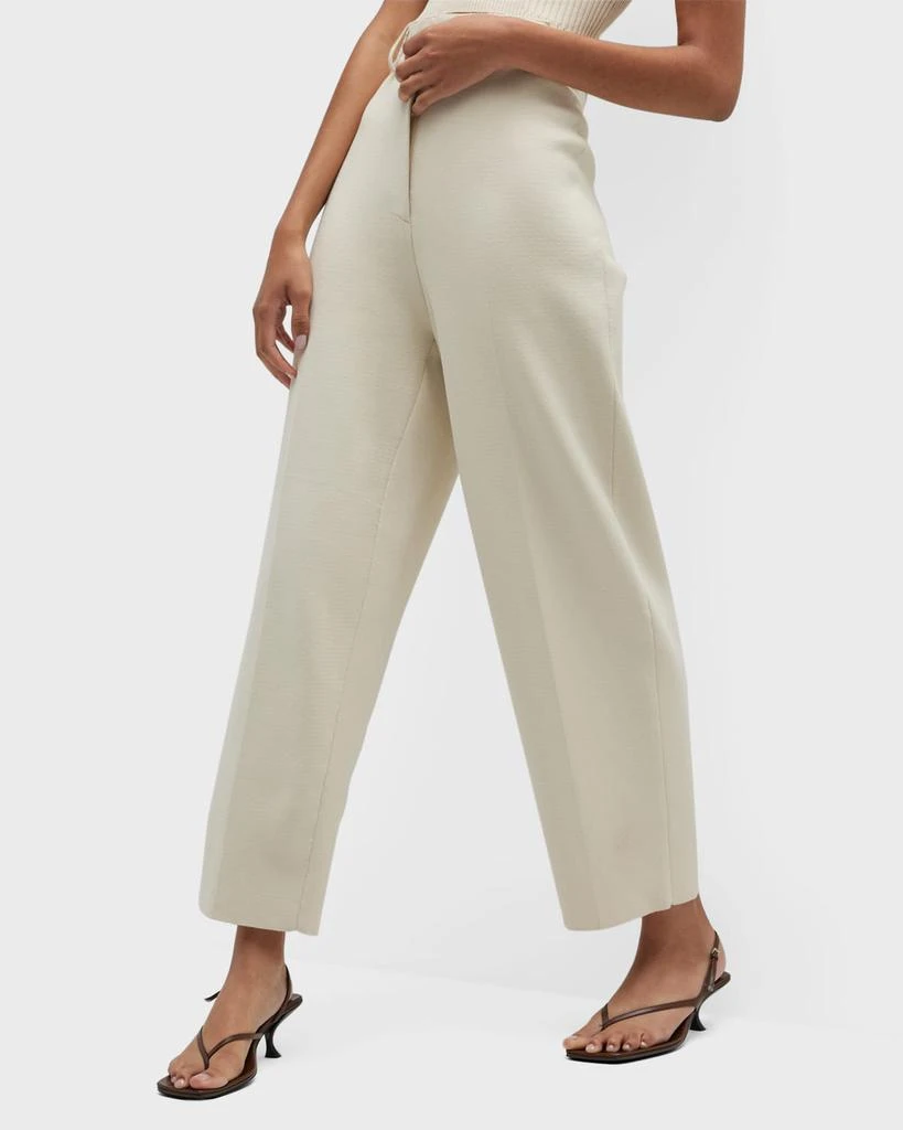 Madeleine High-Rise Straight Cropped Trousers 商品