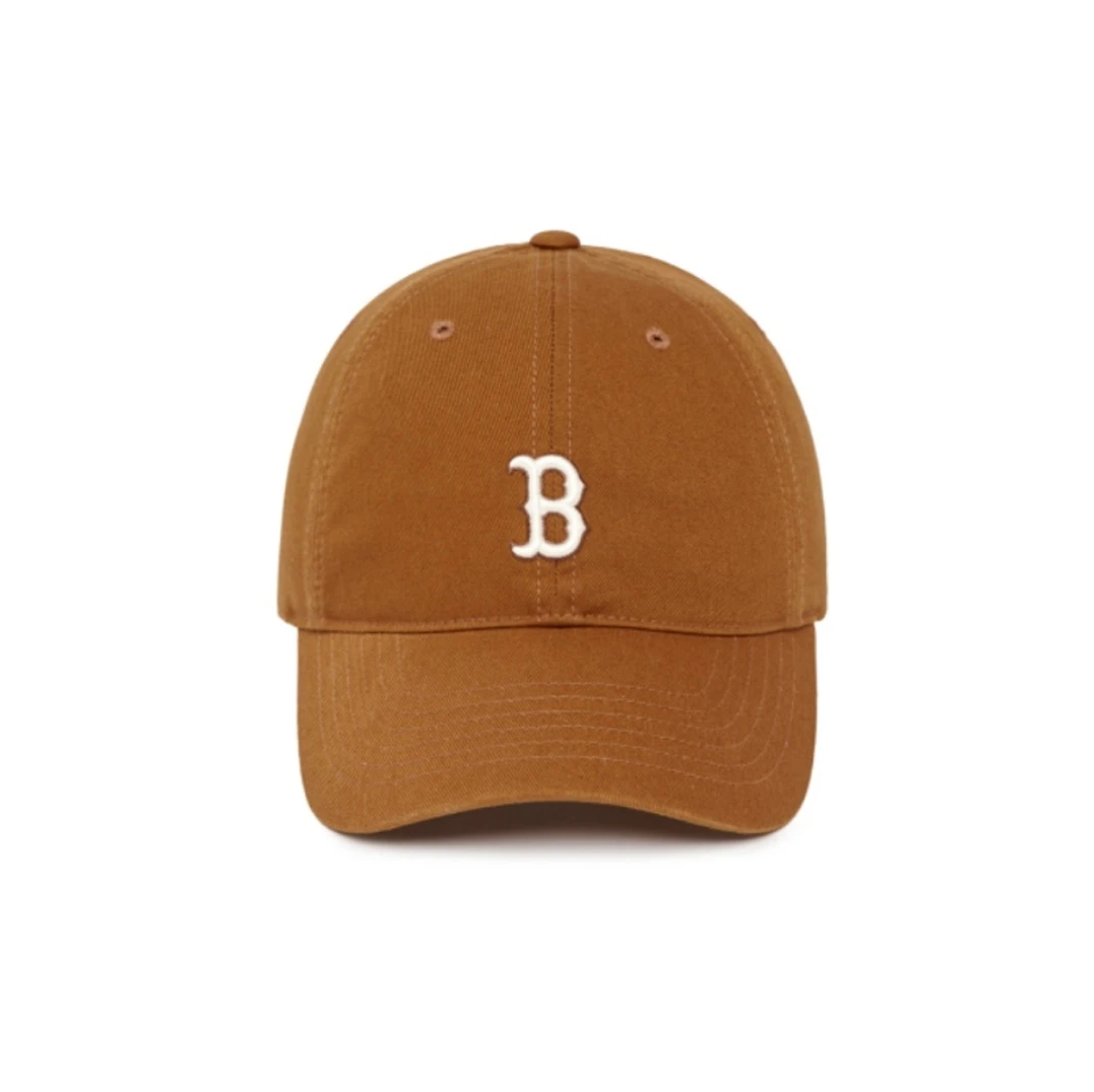 【享贝家】ZY- MLB 字母B小标刺绣棒球帽 鸭舌帽 男女同款 焦糖色 3ACP7701N-43BRS 商品