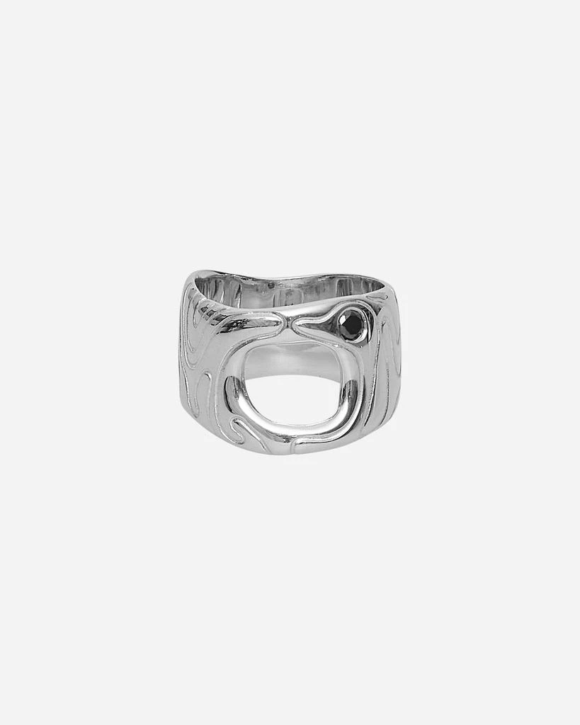 商品Octi|Black Sapphire Globe Ring Silver,价格¥1802,第2张图片详细描述