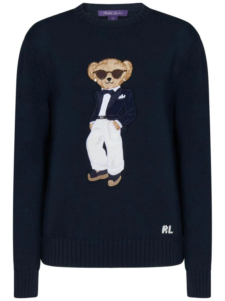 商品Ralph Lauren|Ralph Lauren Tuxedo Polo Bear Sweater,价格¥7829,第1张图片