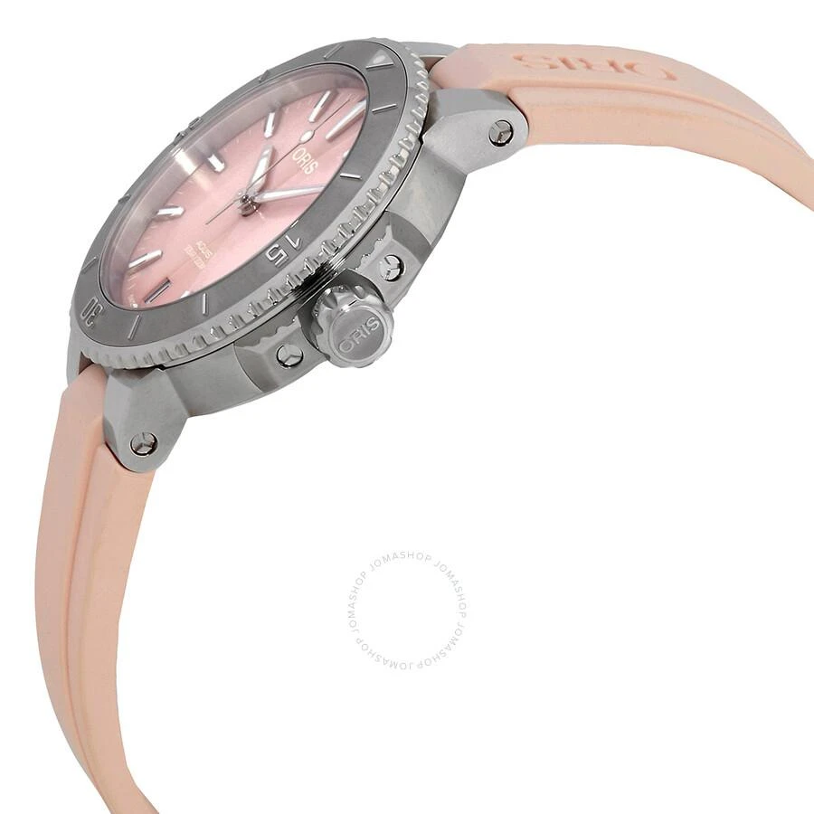 商品Oris|Open Box - Oris Aquis Date Automatic Pink Mother of Pearl Dial Unisex Watch 01 733 7770 4158-07 4 18 66FC,价格¥8164,第2张图片详细描述