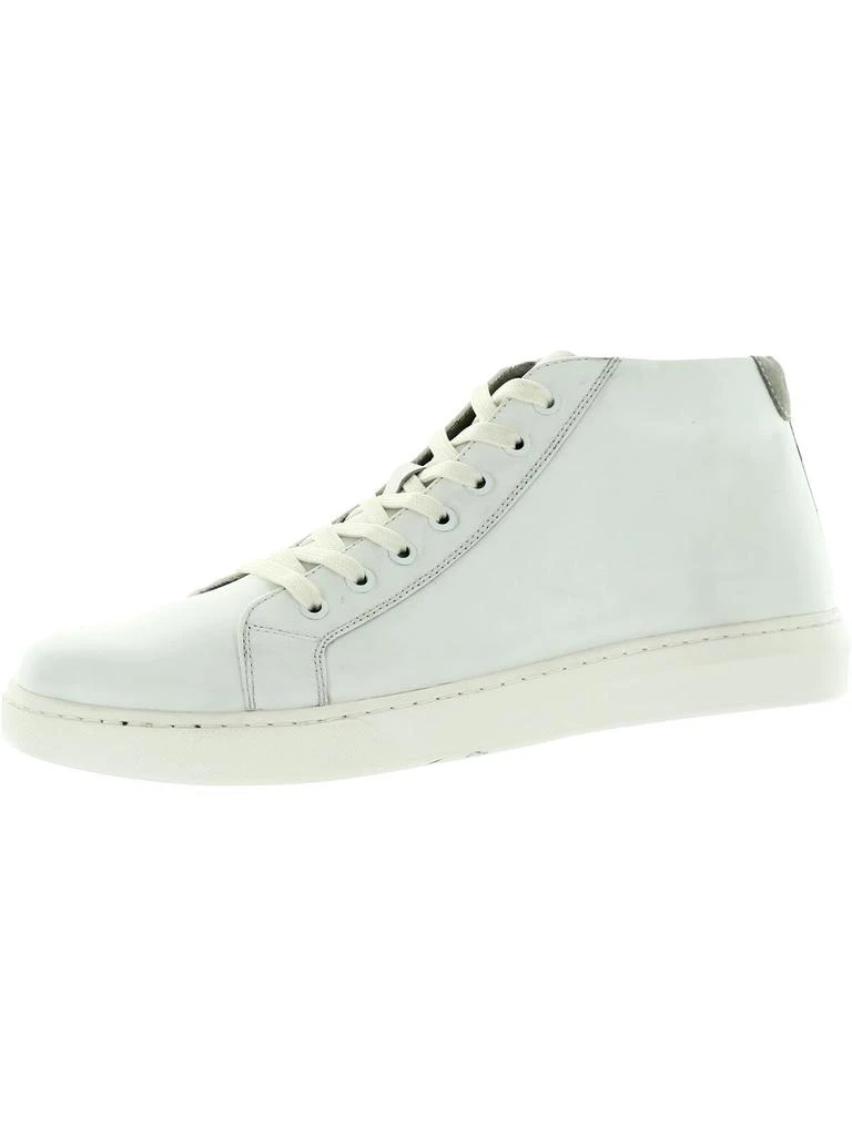 商品Kenneth Cole|Liam Mid Top Mens Leather Lace Up Casual and Fashion Sneakers,价格¥345-¥399,第5张图片详细描述