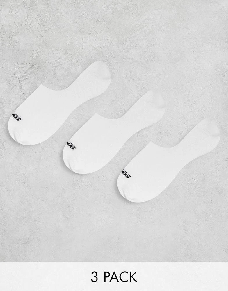 商品ASOS|ASOS 4505 3 pack liner socks in white,价格¥87,第1张图片