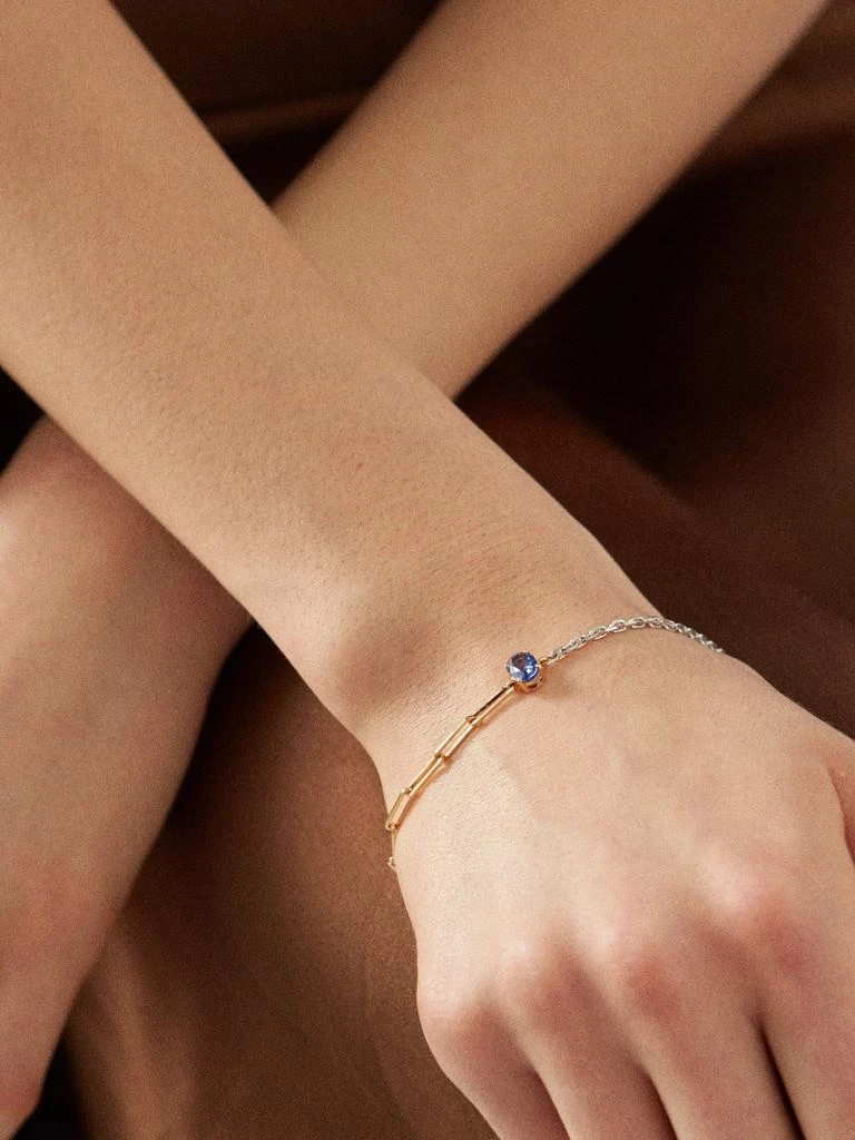 商品Yvonne Leon|Sapphire & 18kt gold bracelet,价格¥17940,第2张图片详细描述