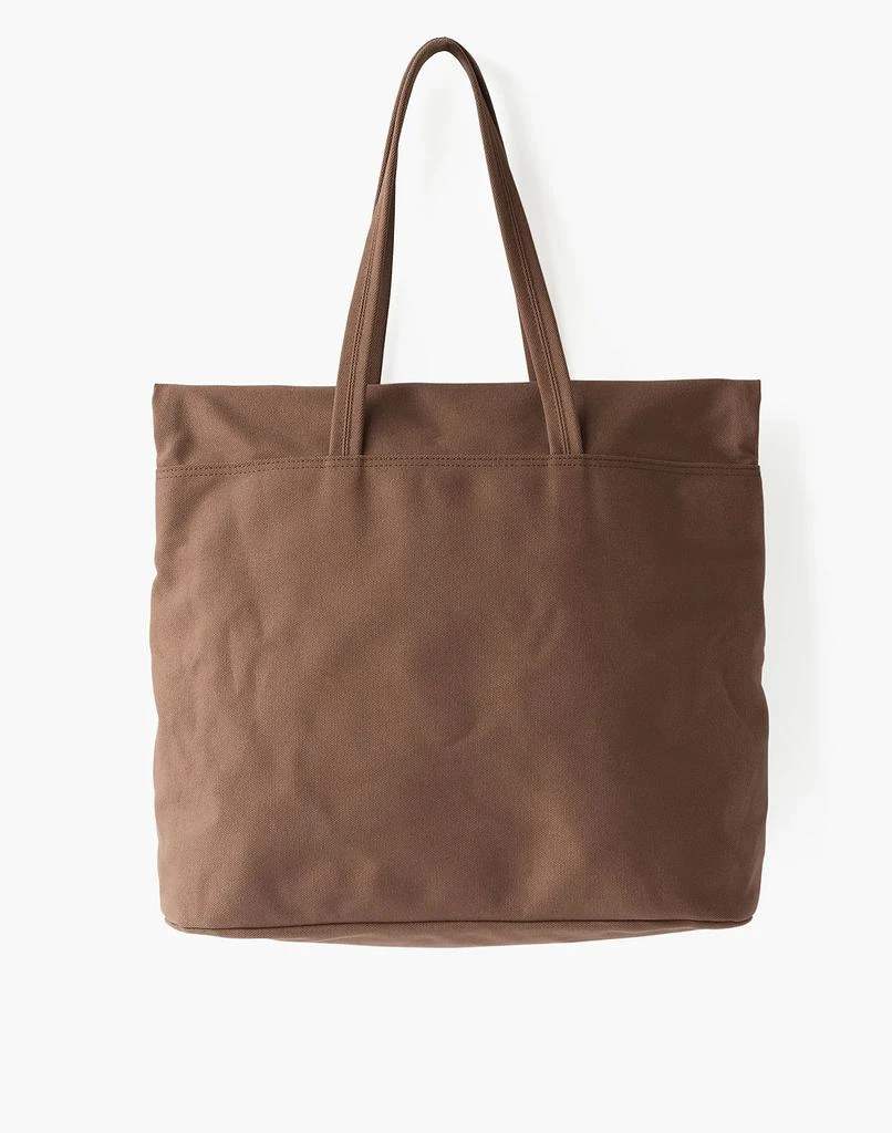 商品Madewell|MAKR Canvas and Leather Fold Weekender Bag,价格¥1387,第2张图片详细描述
