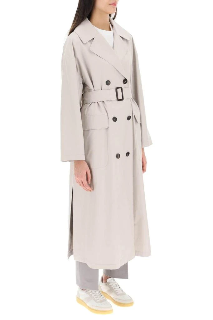商品Max Mara|LONG BELTED DOUBLE-BREASTED TRENCH COAT,价格¥1868,第3张图片详细描述