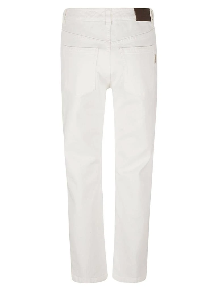 商品Brunello Cucinelli|Brunello Cucinelli High-Waist Cropped Jeans,价格¥3849,第2张图片详细描述