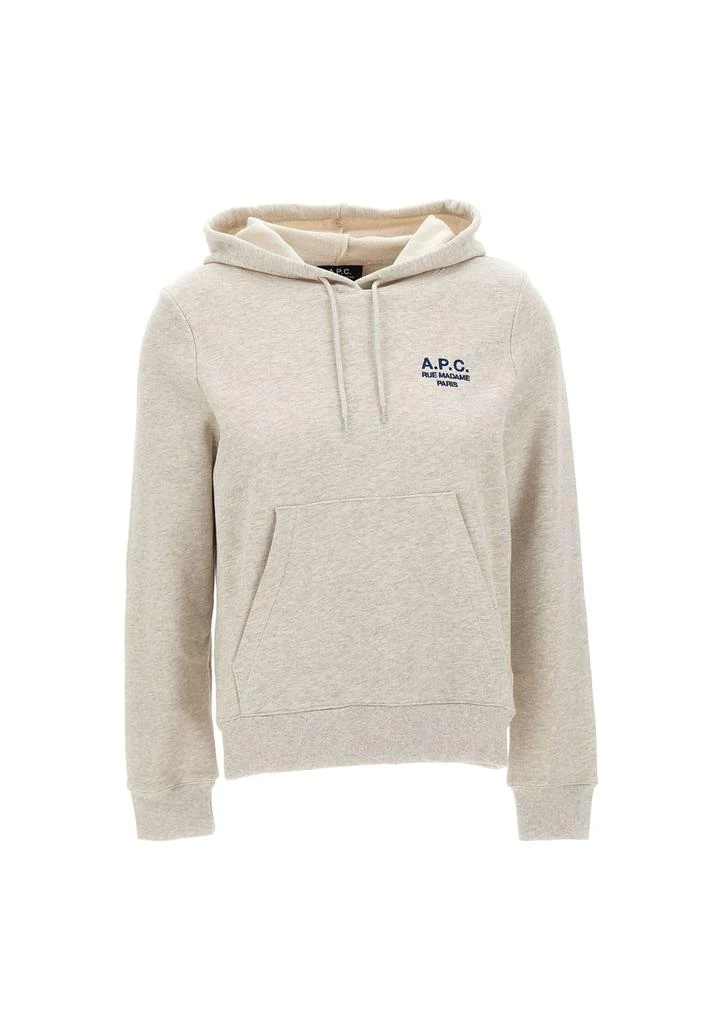 商品A.P.C.|Cotton hoodie Manuela Ecru Chine,价格¥1437,第1张图片