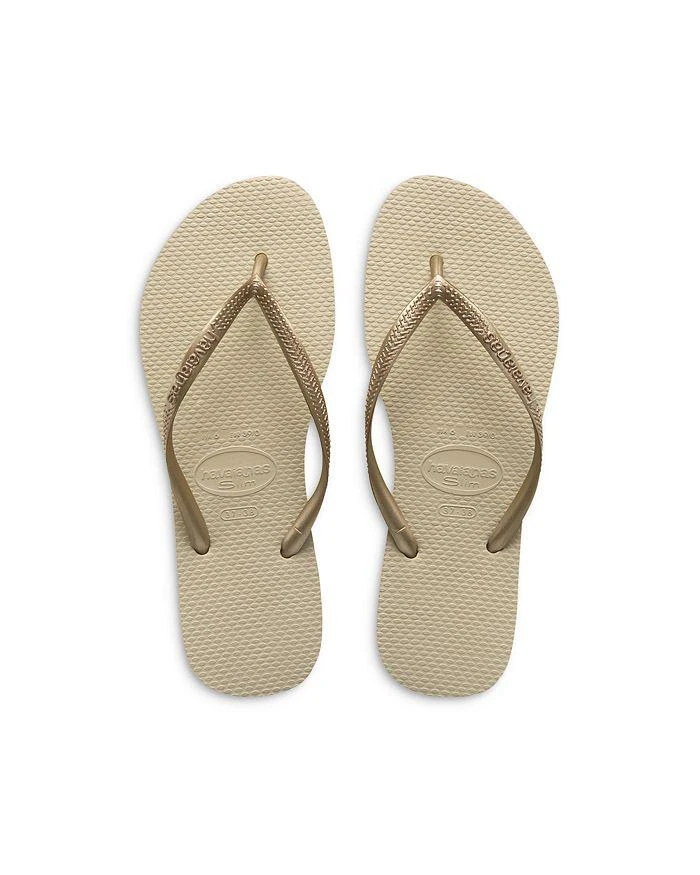 商品Havaianas|女孩(大/小童/幼儿)Girls' Slims Sandals - Toddler, Little Kid, Big Kid,价格¥197,第1张图片