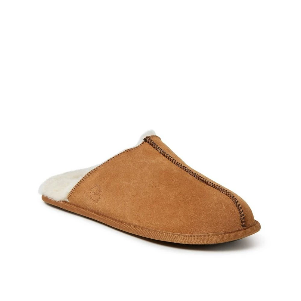 商品Dear Foams|Men's Bradford Genuine Suede Closed Toe Scuff Slippers,价格¥368,第1张图片