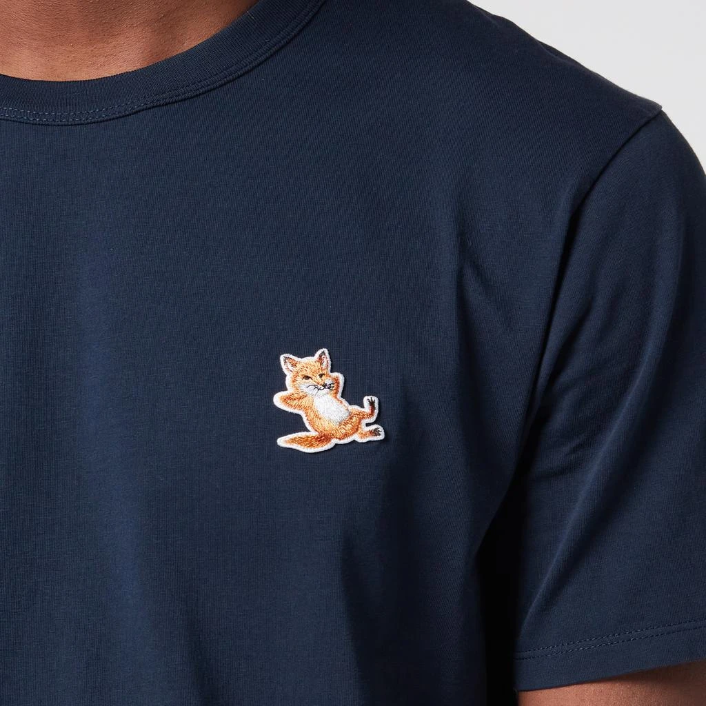 商品Maison Kitsune|Maison Kitsuné Chillax Fox Patch Classic T-Shirt - Navy,价格¥707,第4张图片详细描述