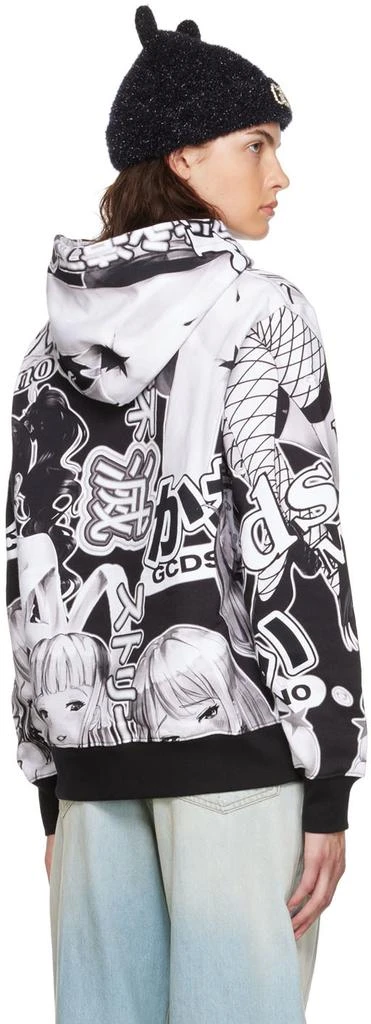 商品GCDS|Black & White Hentai Hoodie,价格¥1497,第3张图片详细描述