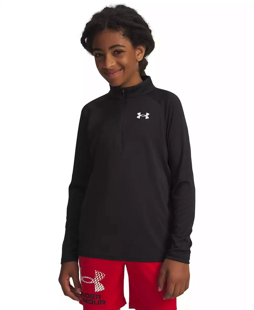 商品Under Armour|Boys 6-20 Tech Half Zip Jacket,价格¥177,第1张图片