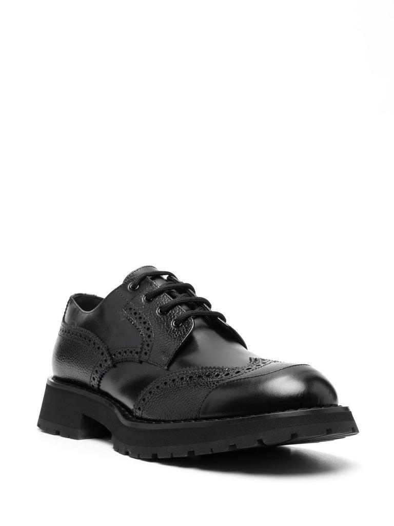 商品Alexander McQueen|ALEXANDER MCQUEEN - Leather Shoes,价格¥7613,第4张图片详细描述