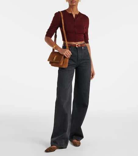 商品Yves Saint Laurent|Niki绒面革斜挎包,价格¥19924,第5张图片详细描述