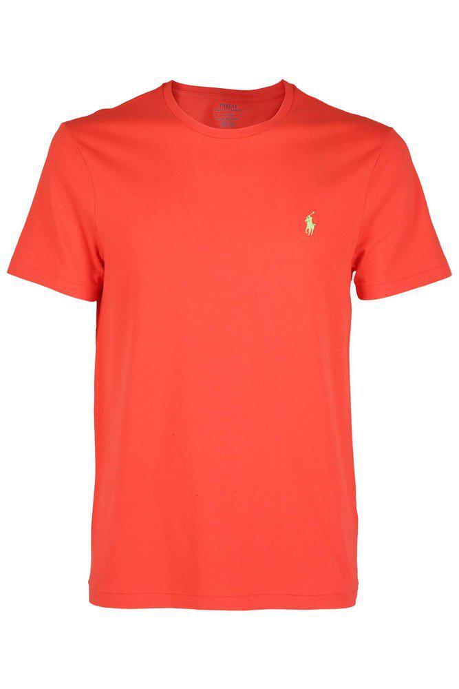 商品Ralph Lauren|Polo Ralph Lauren Logo Embroidered T-Shirt,价格¥332,第1张图片