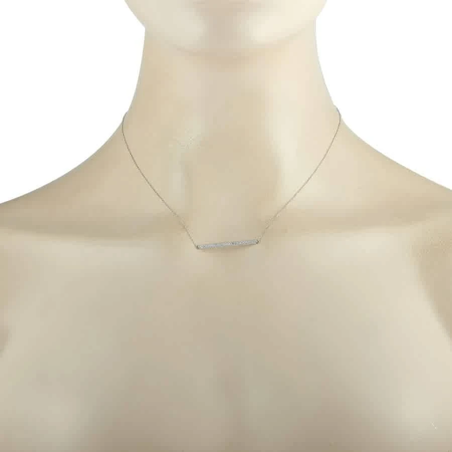 商品LB Exclusive|14K White Gold 0.25 ct Diamond Pendant Necklace,价格¥3342,第2张图片详细描述