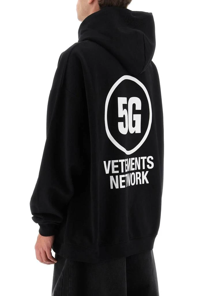 商品Vetements|5G LETTERING PRINT HOODIE,价格¥4131,第4张图片详细描述