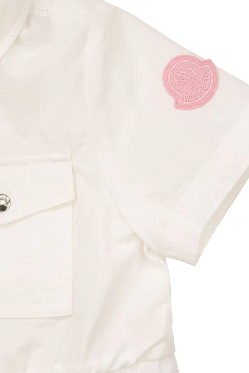 商品【商品预售7天】 Moncler|Moncler 女童连衣裙 2G00002595BI001 白色,价格¥740,第4张图片详细描述