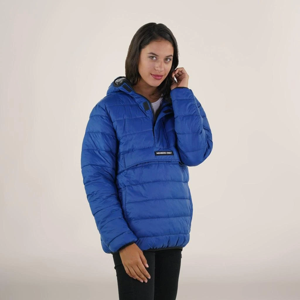 商品Members Only|Women's Popover Puffer Oversized Jacket,价格¥397,第4张图片详细描述