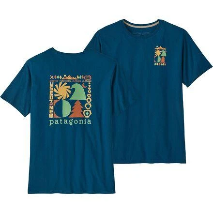 商品Patagonia|Spirited Seasons Organic T-Shirt - Men's,价格¥187,第5张图片详细描述