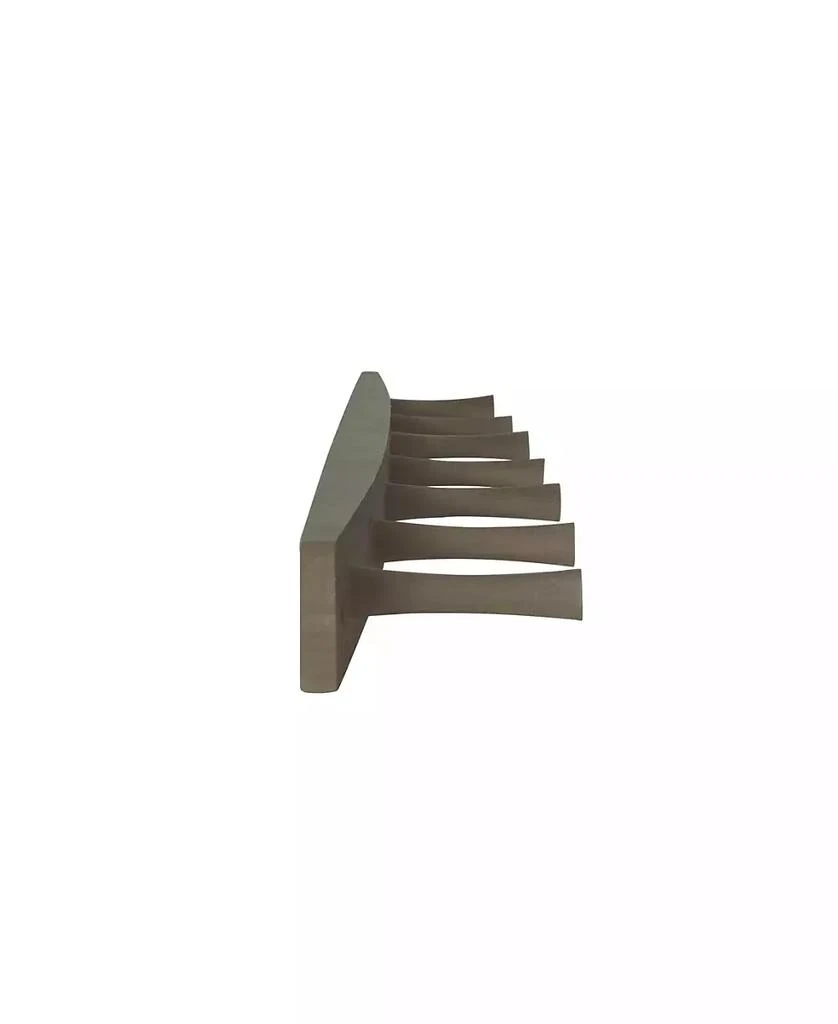 商品Spectrum|Diversified Wall-Mounted 7 Peg Wood Hook Rack,价格¥179,第4张图片详细描述
